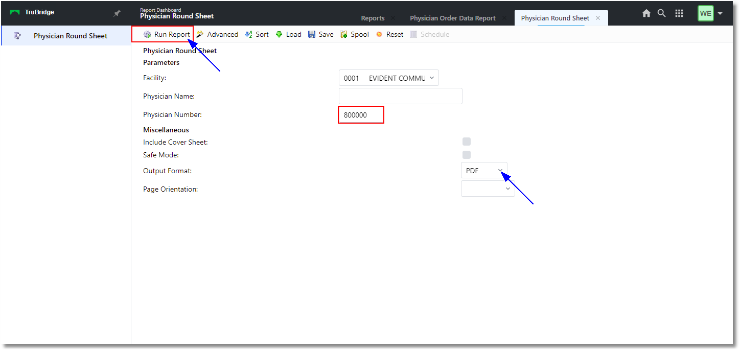 physician round sheet web client 2
