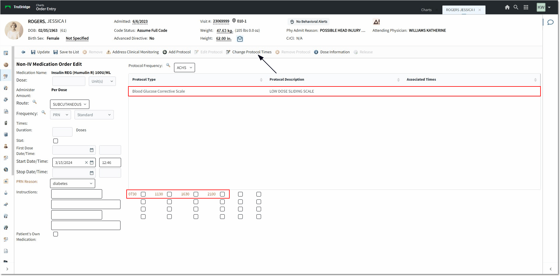 diabetic record edit web client