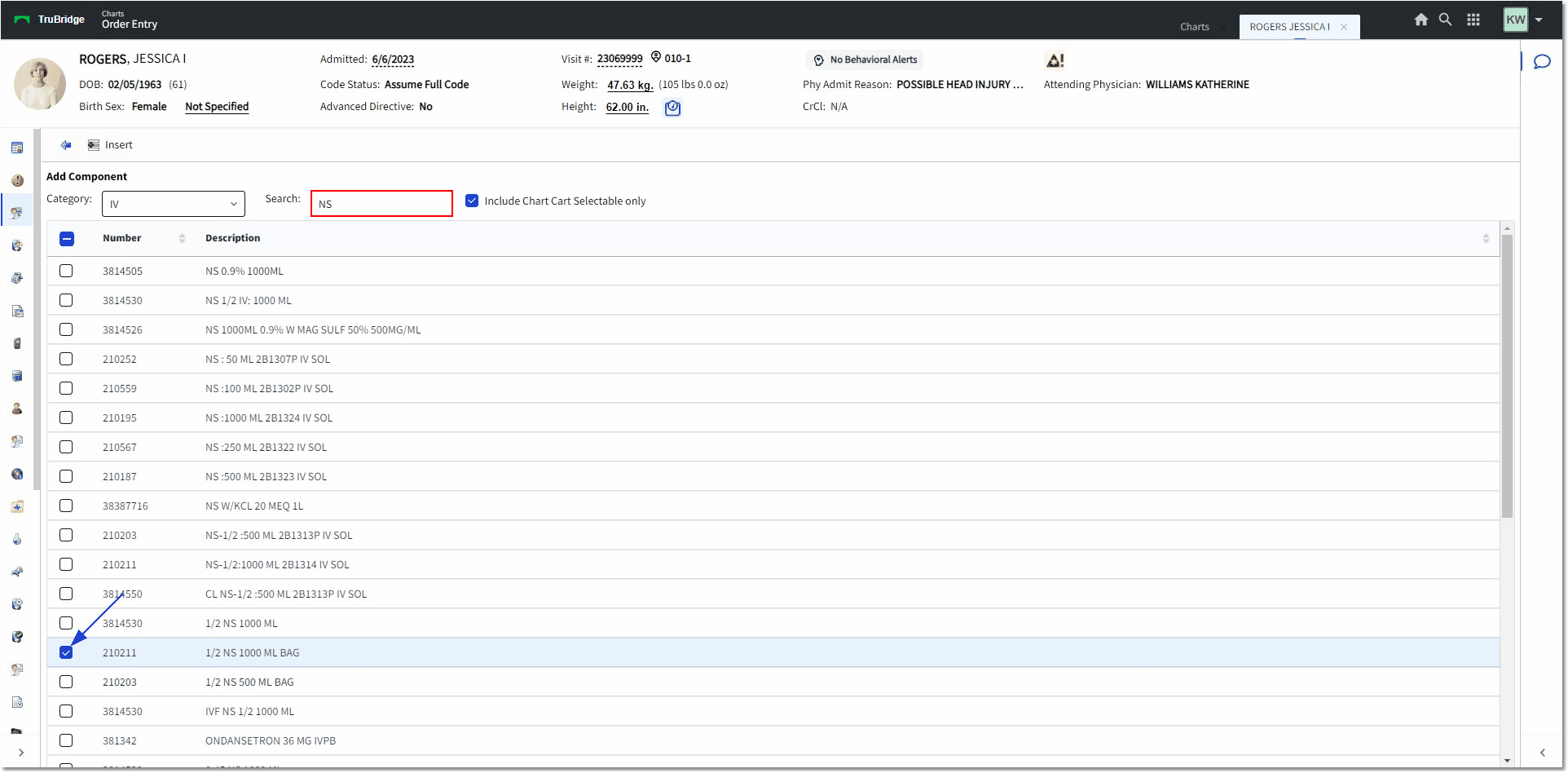 component lookup web client