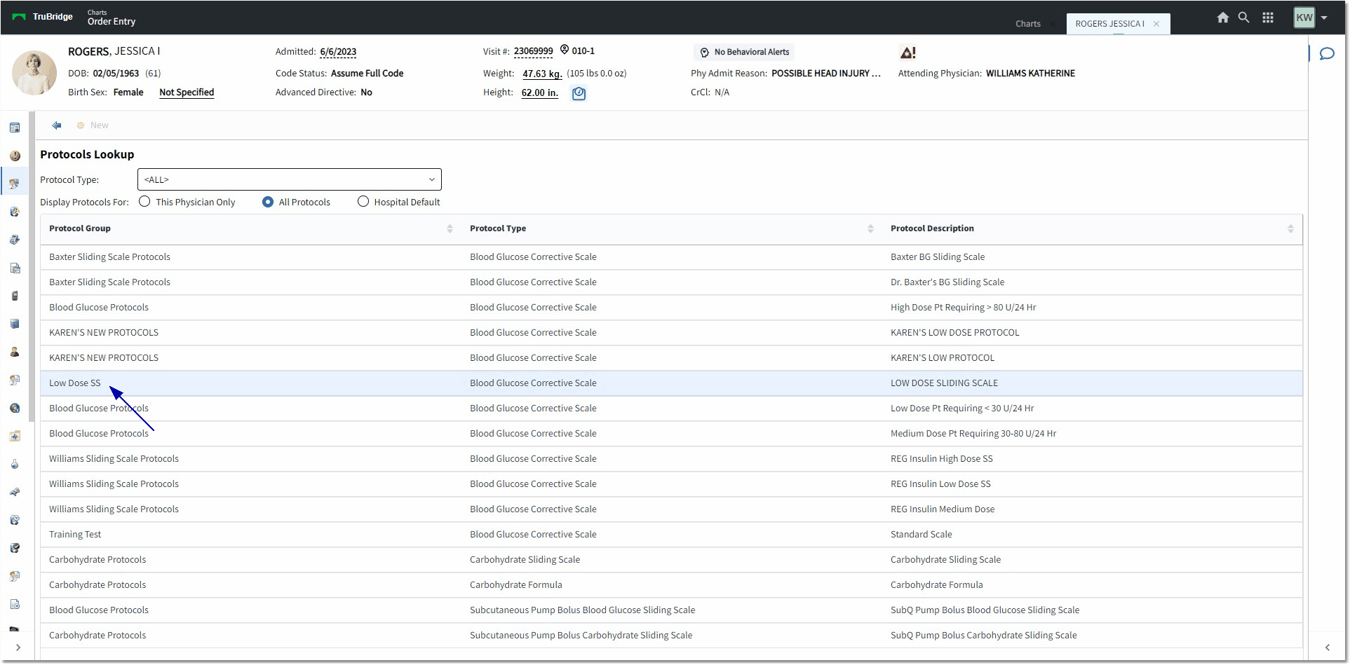 protocols lookup web client