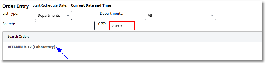 cpt code search ancillary