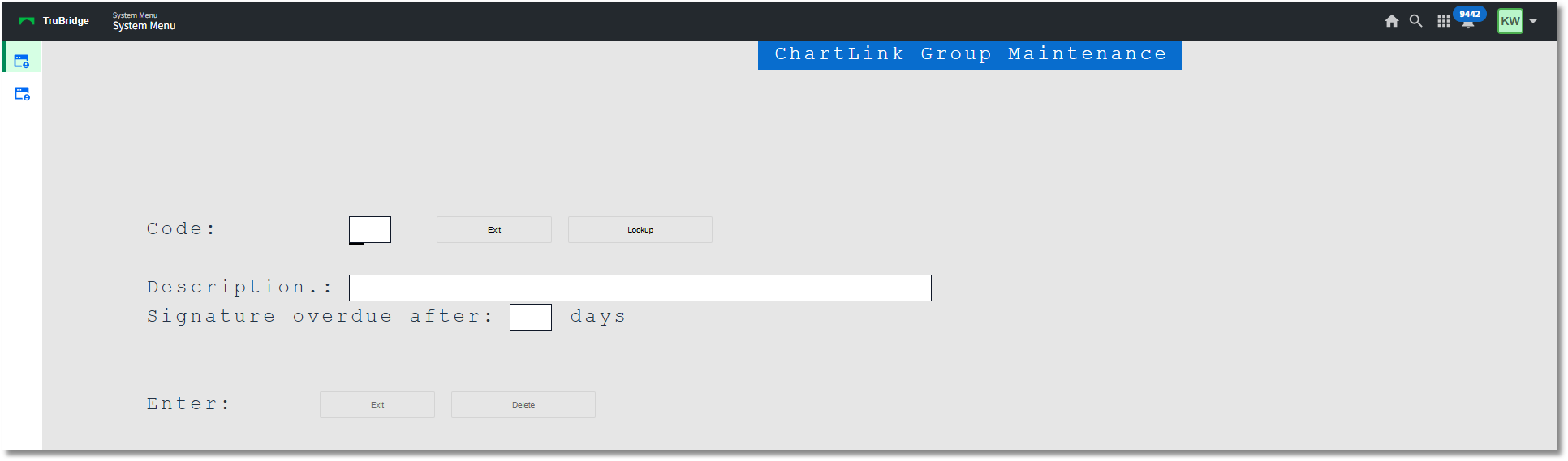 chartlink group table