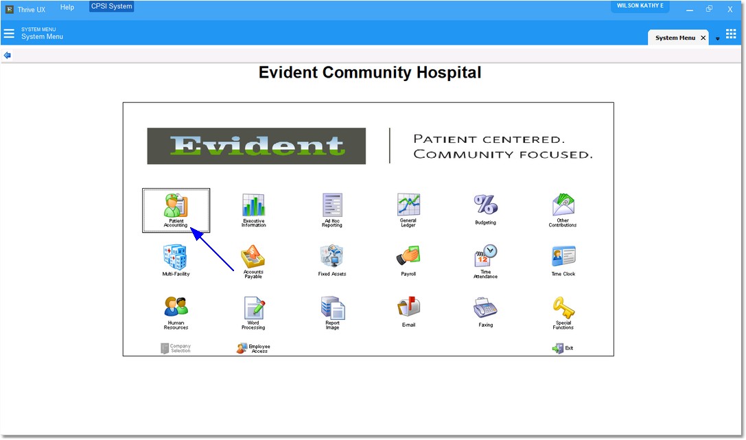 patient accounting