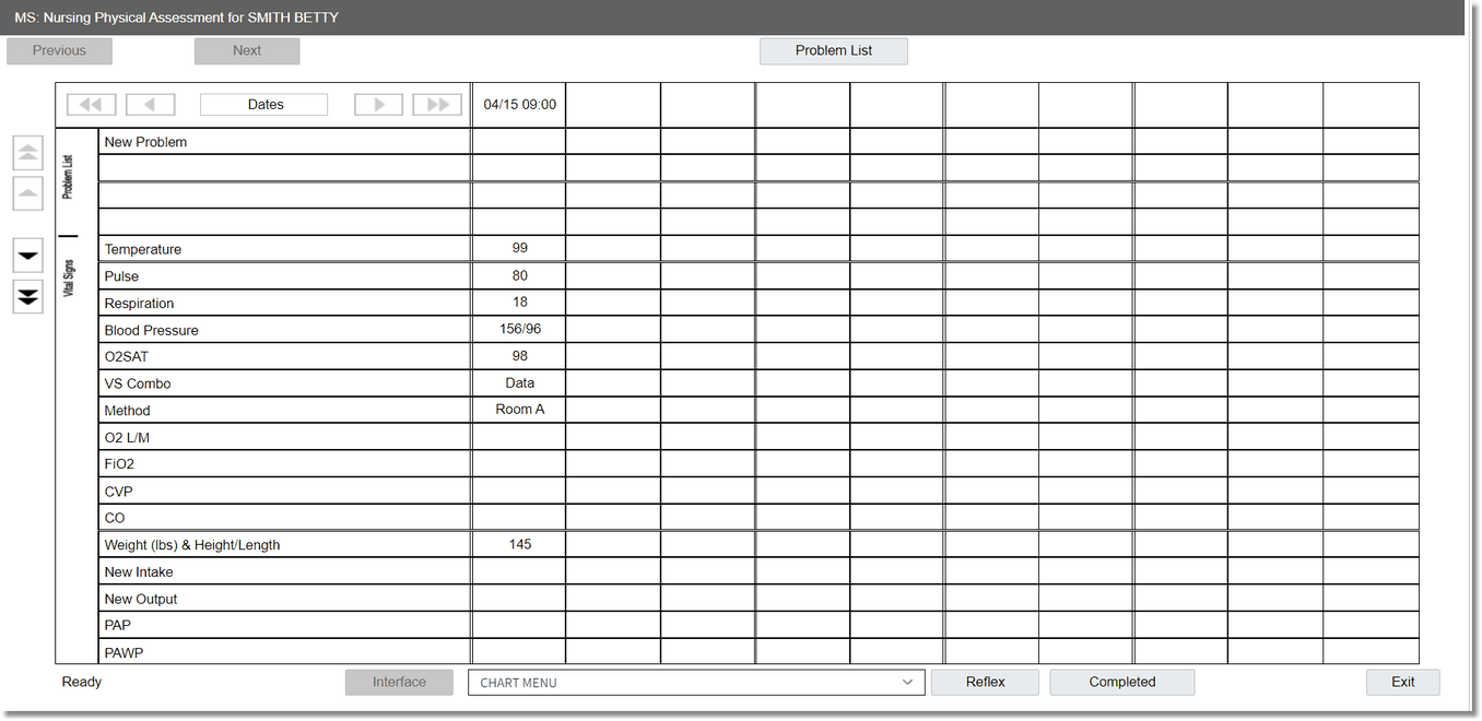 Flow Chart Screen