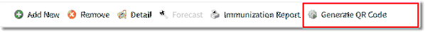 Action Bar_Generate QR Code
