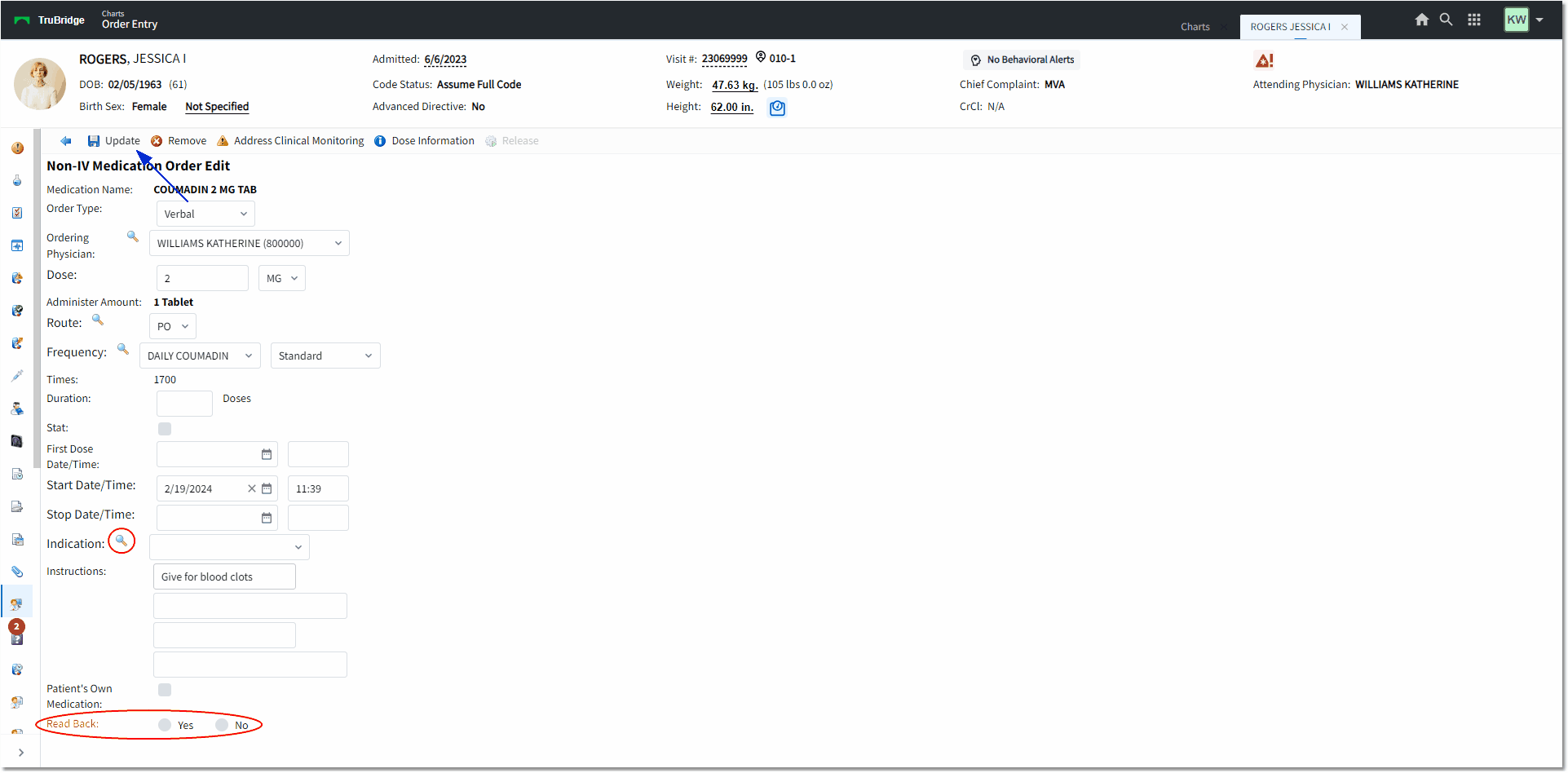 non-iv order edit web client 2