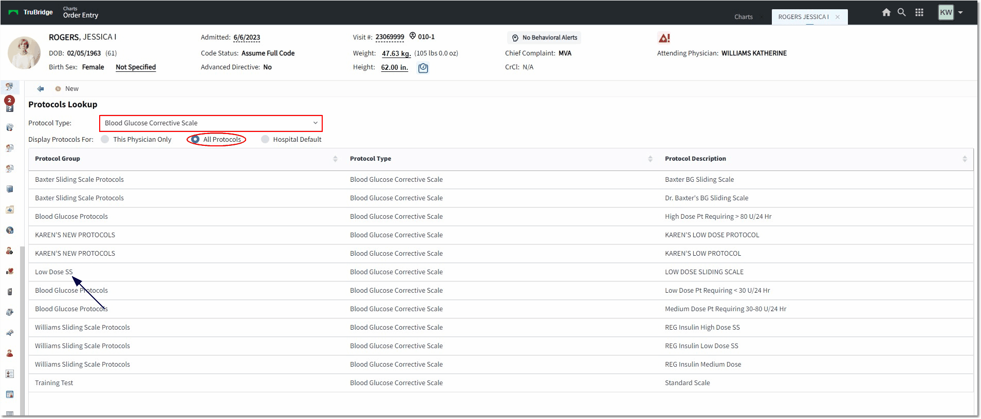 diabetic record protocol web client 2