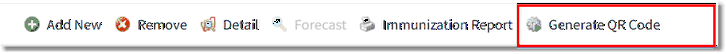 Action Bar_Generate QR Code