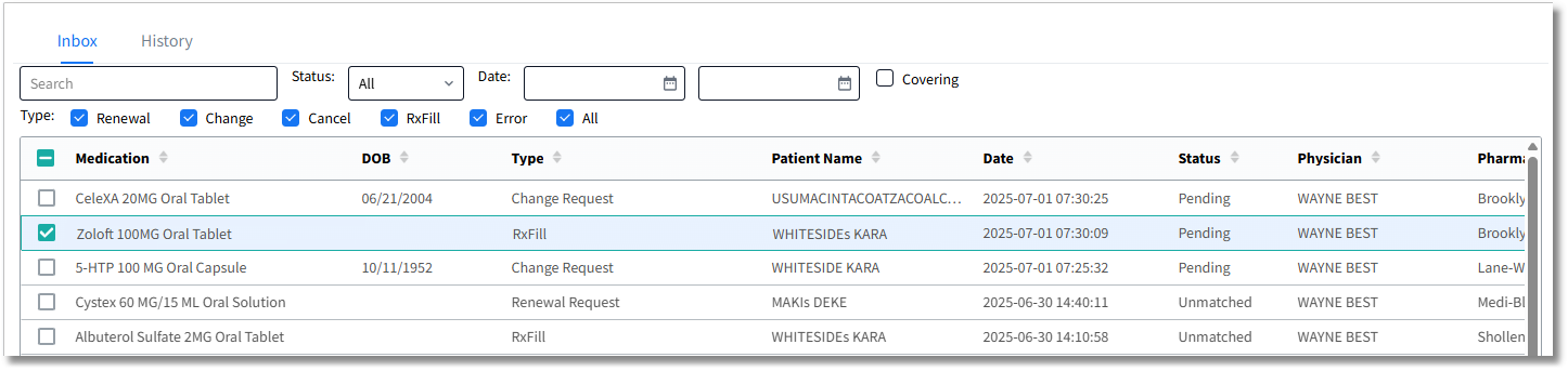 rxfill alert