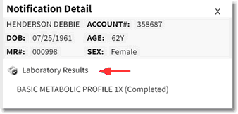 Notification Detail _ Results