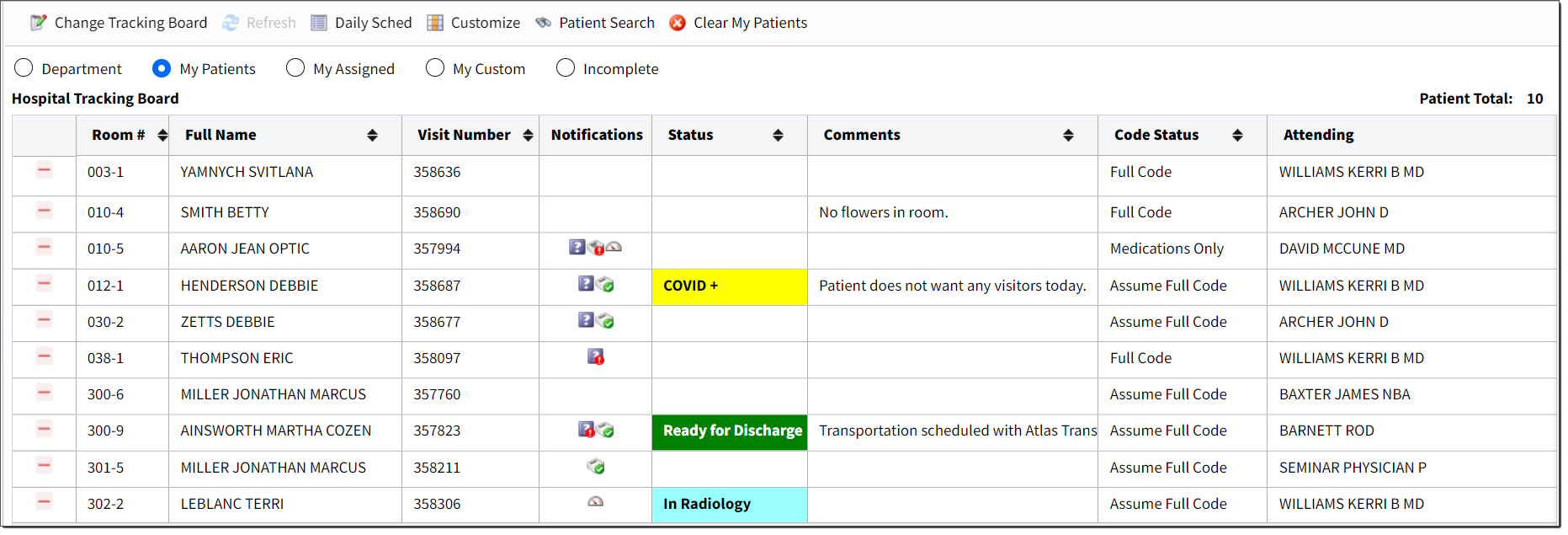 HospitalTrackingBoard_Main