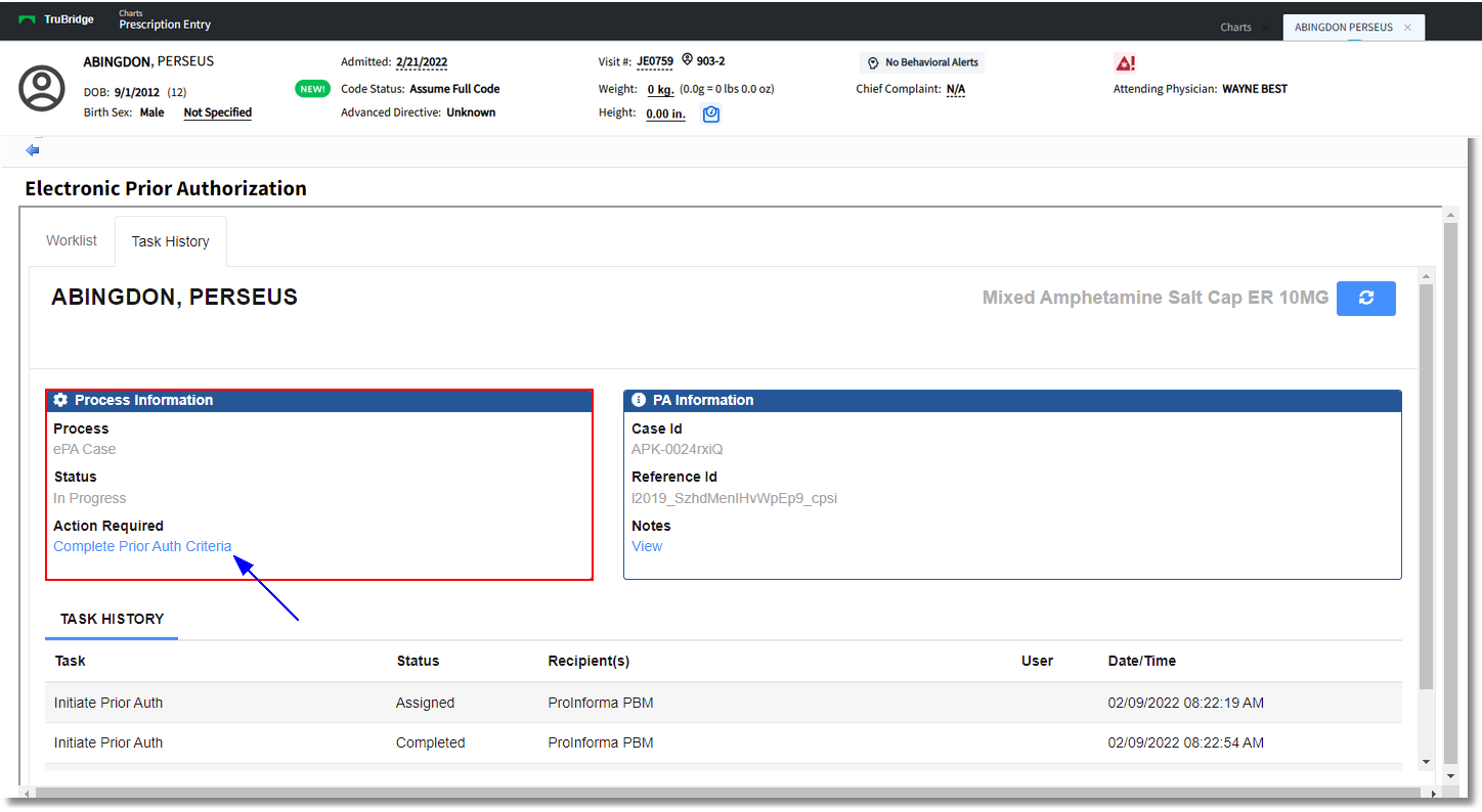 electronic prior auth web client 2