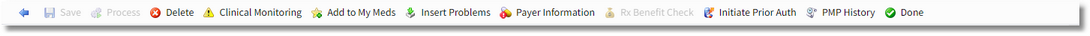 action bar web client