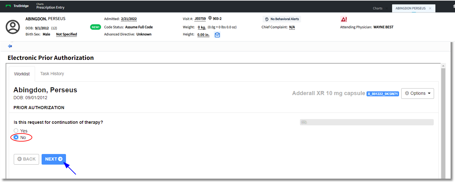 electronic prior auth web client 4
