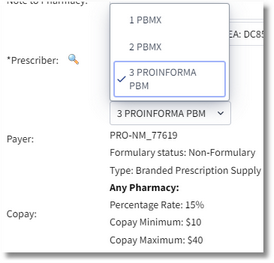 payer information web client